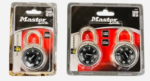 MASTER LOCK Bundle, Brand New in Packaging - Qty 3