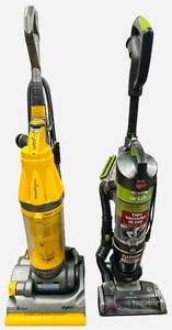 Vacuum Bundle - Qty 2  Dyson DC07 Upright Vacuum Cleaner, Root Cyclone Technology  Hoover Air Lift Light Bagless Upright Vacuum and Canister Vacuum Cleaner Combo