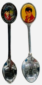 Silver Plated Souvenir Spoons - Qty 4  Rolex Lucerne Bucherer Of Switzerland Souvenir Spoons  Elvis Elvis Presley Lot of 2 Silver Plated Souvenir Spoons