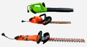 Lawn Care Bundle - Hedge Trimmer  Leaf Blower