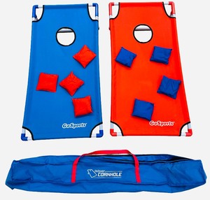 GoSports Portable PVC Framed Cornhole Game Set