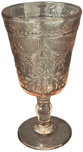 Fortessa Debutante Pink Water Goblets - Qty 3  5.5 tall, 2 78D  BOX 22