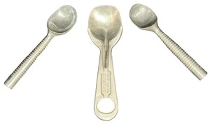 Vintage Aluminum Ice Scream Scooper Bundle - Qty 3 (D)