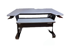 Ergotron WorkFit-TL, Sit-Stand Desktop Workstation (BLACK)
