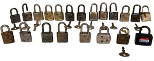 Vintage Padlocks Bundle  Slaymaker  Yale  Corbin  ILCO