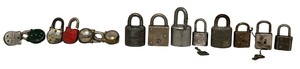 Vintage and Antique Padlocks  Yale  Master  Corbin  Bison