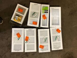 lot 55 image: Lot of Assorted Steel Return Air Grill Various Models and Conditions  Customer Returns See Pictures See Pictures