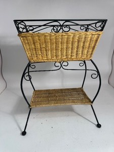 lot 85 image: Decorative Basket Table