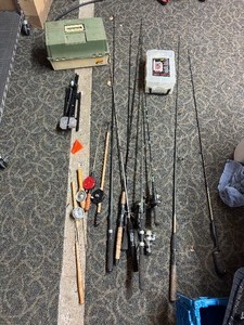 lot 87 image: Large Lot of Fishing Equipment