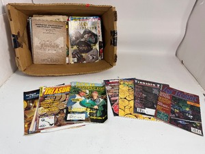 lot 90 image: Large Lot of Treasure Hunting Magazines