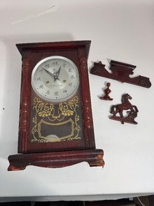 lot 40 image: Vintage Shanghai Wall Clock - Needs Repair
