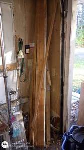 lot 18 image: Assorted Lumber and Wood Trim Pieces