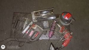 lot 87 image: Collection of Power Tools including Craftsman Jigsaw, Sander, and More