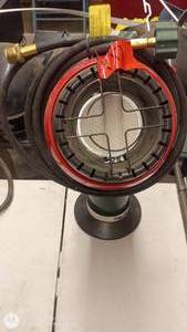 lot 117 image: Portable Propane Tank Top Heater with Hose