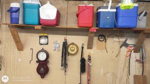 lot 142 image: Lot of 5 Assorted Beverage Coolers and Water Jugs