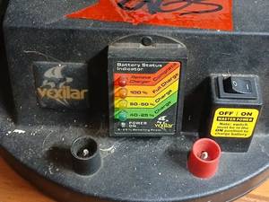 lot 263 image: Vexilar Battery Charging Base with Power Switch and Indicator