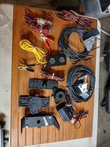 lot 265 image: Lot of Automotive Accessories with Mounts, Wiring, and Speakers