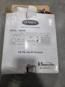 lot 215 image: NIB Jensen JMD200 CD Player