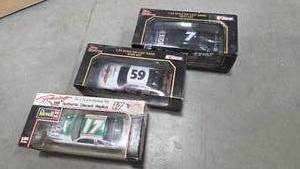 lot 217 image: Lot of 3 Nascar Die Cast Cars