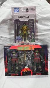 lot 244 image: Teenage Mutant Ninja Turtles Action Figures