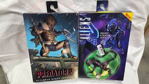 lot 247 image: Predator and Aliens Action Figures