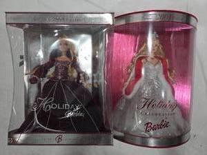 lot 273 image: Lot of 2 Holiday Barbies