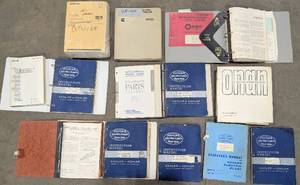 lot 10PR image: Lot of generator manuals Onan Kohler Cummins Caterpillar 589517