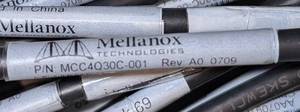 lot 14PR image: Lot of 57 Mellanox MCC4Q30C-001 cables 589684