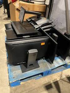 lot 4SK image: Lot of 24 Dell all-in-ones, UNTESTED ASIS, NO HDDS (590615)