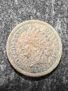 1862 US INDIAN HEAD CENT