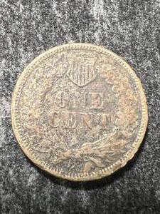 1862 US INDIAN HEAD CENT