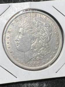 lot 66 image: 1900 US MORGAN SILVER DOLLAR