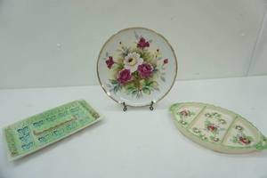 lot 18 image: Vintage Ceramic Pottery Pieces & Plate