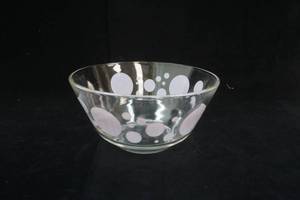 lot 21 image: Vintage Federal Glass Co. Salad Bowl