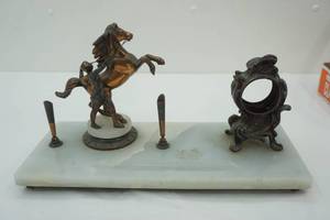 lot 28 image: AntiqueVintage Desk Set