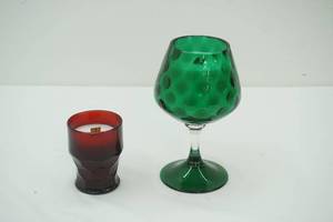 lot 55 image: Vintage Glassware Made into Scented Candles