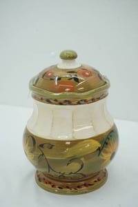 lot 99 image: Certified International Sunflower Canister