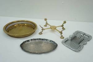 lot 115 image: Vintage Plated Pieces