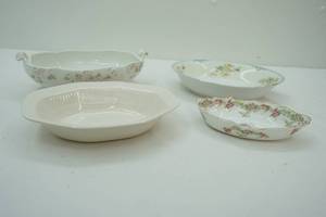 lot 122 image: Vintage China Serving Plates