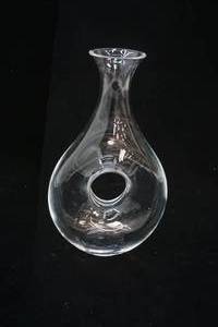 lot 256 image: Lenox Tuscany Classic Pierced Crystal Wine Decanter