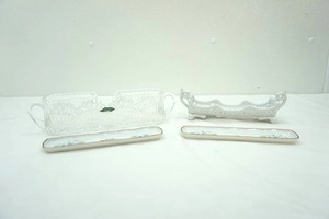 lot 324 image: VintageAntique Flatware Holders