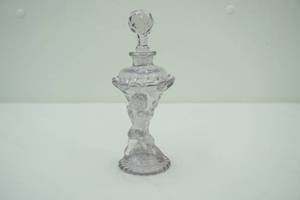 lot 375 image: Vintage Glass Perfume Bottle CherubAngel