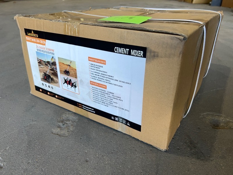 lot 9104 image: Landhonor Cement Mixer (LDH-CMR1280)