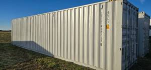 lot 341 image: LYGU4182138  40 Ft Shipping Container with 4 Side Doors, 40HC, Single Trip