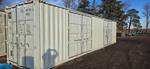 ZTCU4517414 // 40 Ft Shipping Container with 2 Side Doors, 40HC, Single Trip