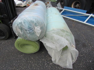 lot 10 image: Flooring Foam Rolls