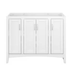 lot 30 image: Tilton 42In Folding Bath Vanity Cabinet WO Top