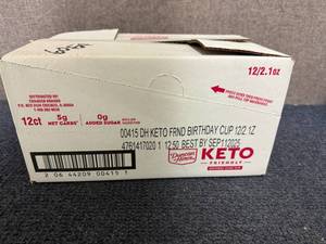 lot 156 image: 12 Packs Of Duncan Hines Birthday Cake Mix