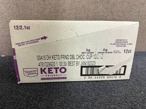 lot 160 image: 12 Packs Of Duncan Hines Double Chocolate Mix