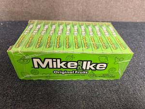 lot 183 image: 12 Packs Of Mike & Ike Candy